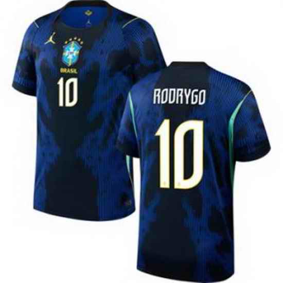 Women 10Rodrygo Brazil National Team Raphinha 2026 Home Jersey 2